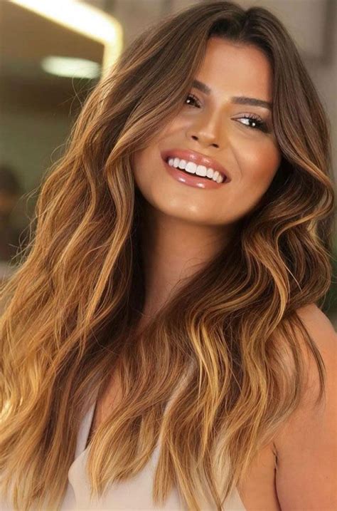 44 The Best Hair Color Ideas For Brunettes Blonde Waves Golden Hair Color Golden Brown Hair