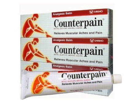 Buy J J Thailand Counterpain Hot Heat Analgesic Warm Balm Cream Muscle