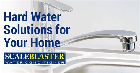 Hard Water Solutions for Home - Water Softener Alternative