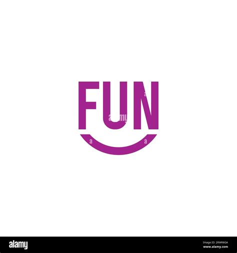 Fun Smile Logo Design Happy Logo Stock Vector Image And Art Alamy