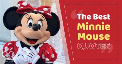 50+ of the Best Minnie Mouse Quotes for Disney Fans - Magical Guides