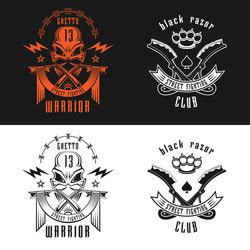 Gang Logo Emblem Street Gangster Vector Images (over 110)