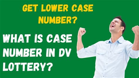 What Is Case Number In Dv Lottery Can You Trick The System To Get A