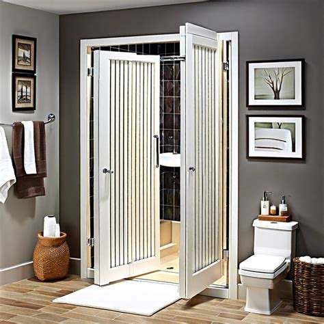 Bifold Bathroom Door Ideas Creative Concepts And Design Solutions