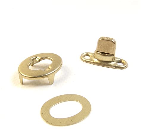 Brass Turn Button Set Single Height Turn Buttons And Eyelets — Northwest Tarp And Canvas