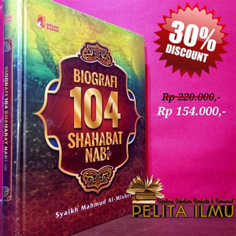 Jual Buku Biografi 104 Sahabat Nabi Shopee Indonesia