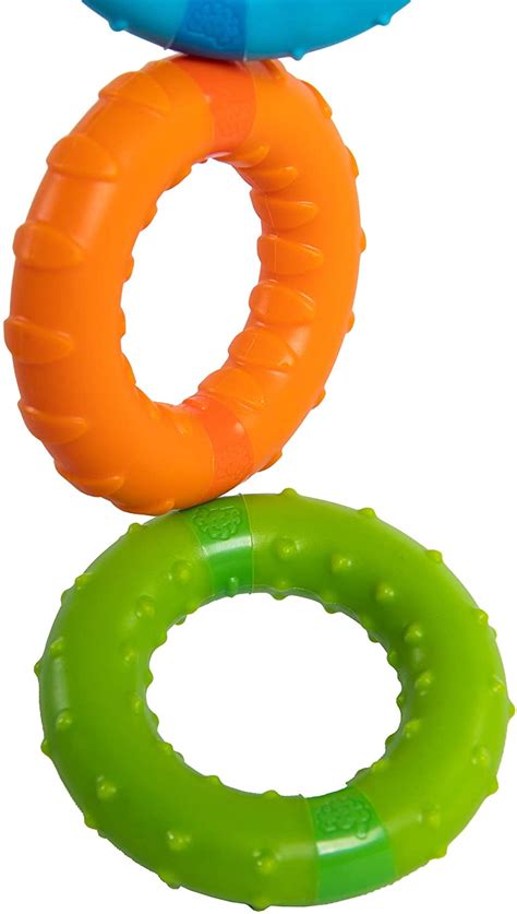 Развивающый сенсорный набор Цветные магнитные колечки (3 шт) от Fat ...