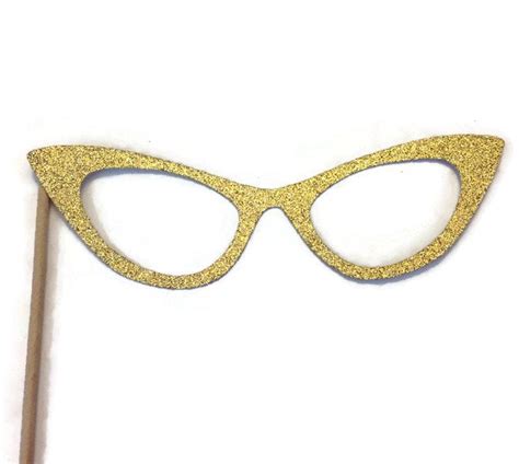 Photo Booth Prop Glasses Photo Booth Prop With Glitter You Etsy