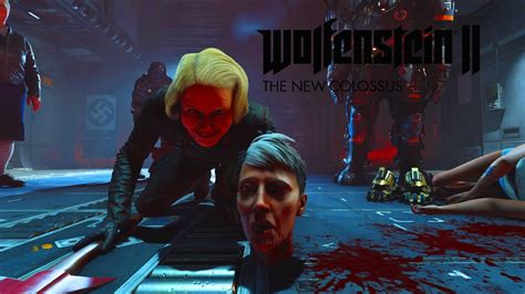 Wolfenstein II The New Colossus МАШИНА УБИЙЦА 1 YouTube