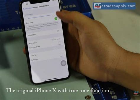 How To Get True Tone Function Back On Aftermarket Iphone X Oled Screen