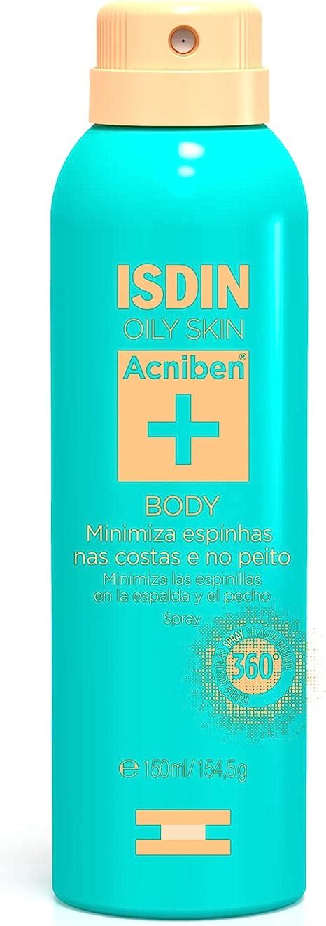 Isdin Spray Corporal Antiacne Acniben Ml Amazon Br Beleza