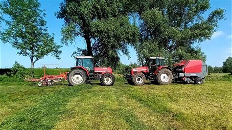 Polska Moc Sianokiszonka 2023 Massey Ferguson MTZ Claas Kuhn Unia