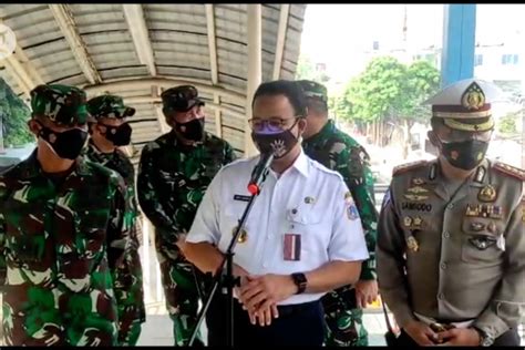 Gubernur Anies Imbau Masyarakat Patuhi Aturan PPKM Darurat ANTARA News