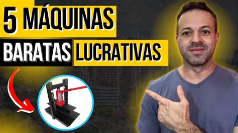 5 MÁQUINAS LUCRATIVAS E BARATAS PARA GANHAR DINHEIRO EM CASA YouTube