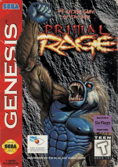 Sega Genesis Primal Rage Sega Genesis Photo 24884705 Fanpop