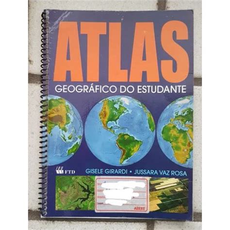 Livro Atlas Geográfico do Estudante Shopee Brasil