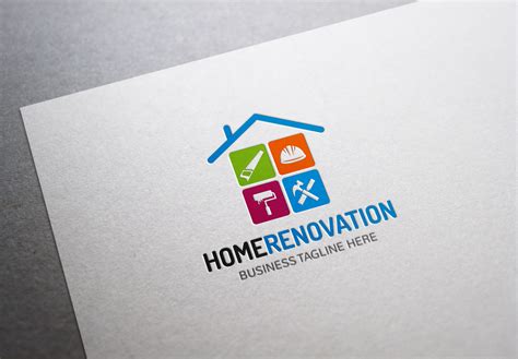 Home Renovation Logo - Logos & Graphics