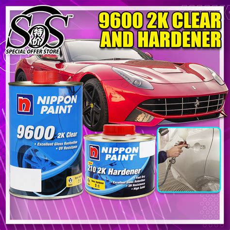 Nippon Paint K Ultra Solid Clear Coat Hardener Set