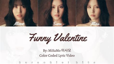 MiSaMo 미사모 Funny Valentine Color Coded Lyric Video YouTube