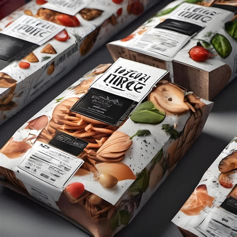 Premium Photo Creative Food Packaging Concepts