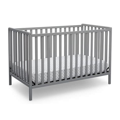 Delta Children Heartland 4-in-1 Convertible Crib, Gray for sale ...