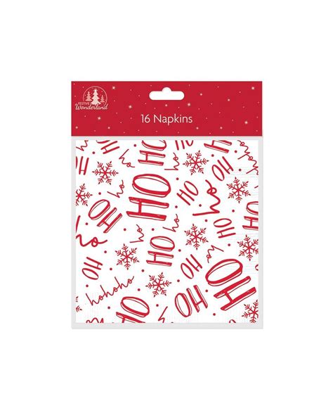 Christmas Paper Napkins – Westcare Education Supply Shop