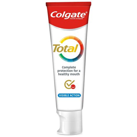 COLGATE TOTAL WIDOCZNE DZIAŁANIE PASTA DO ZĘBÓW 75 ML Selgros24 pl