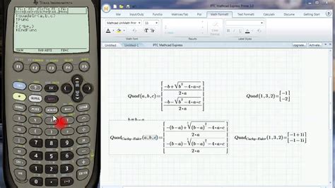 Functions Ti 89 Titanium Youtube