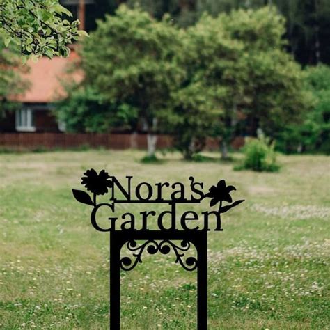 Metal Garden Signs - Etsy