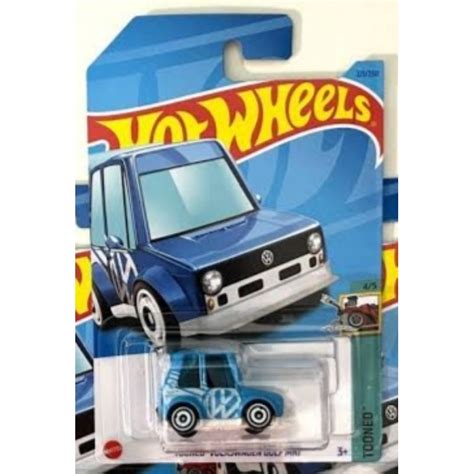 Hot WHEELS Regular TREASURE HUNT TOONED VOLKSWAGEN GOLF MK1 Shopee