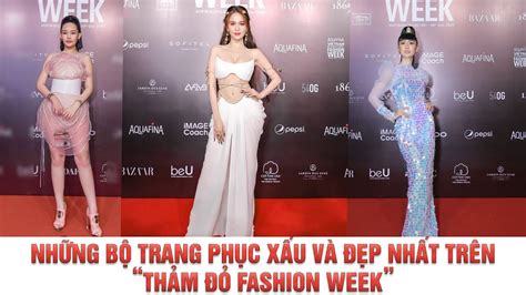 NHỮNG BỘ TRANG PHỤC XẤU VÀ ĐẸP NHẤT TRÊN THẢM ĐỎ FASHION WEEK