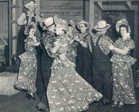 Publicity Photo For The Radio Program National Barn Dance Pictured Are