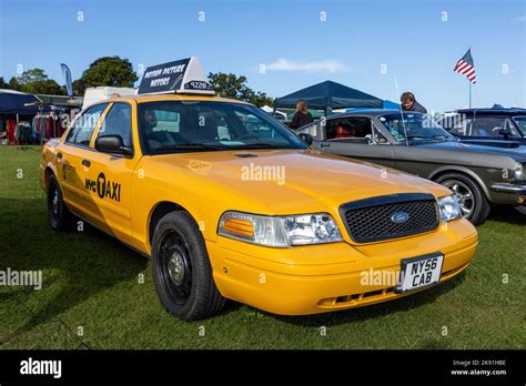 2007 Ford Crown Victoria New York City Taxicab ‘ny56 Cab On Display