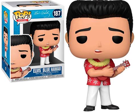 Funko Pop Rocks Elvis Presley 187 Blue Hawaii