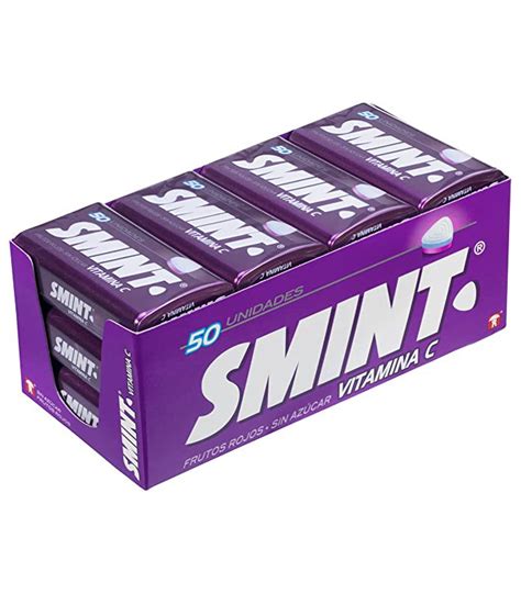 Smint Mints Red fruits sugar free candy - Confitelia.com