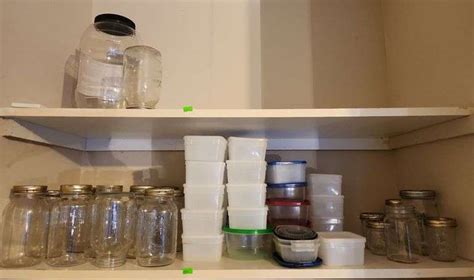 Canning Jars And Plastic Storage Containers Metzger Property Services Llc