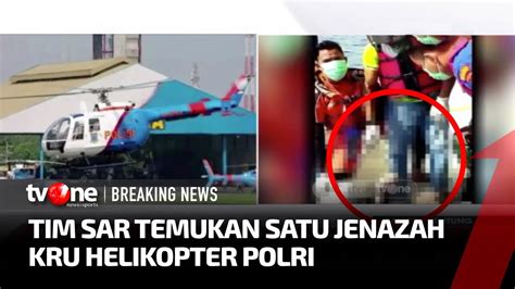 Breaking News Helikopter Polri Hilang Kontak Tvone Youtube