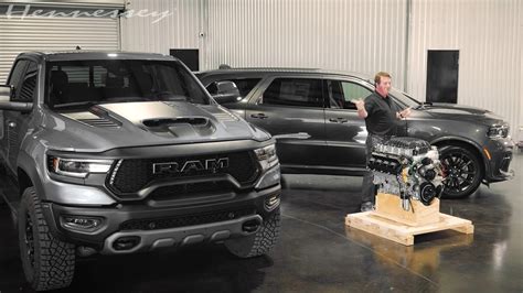 Nuevos Ram 1500 Trx Y Durango Srt De Hennessey Con El Brutal V8 Hellephant De 1000 Cv Motores