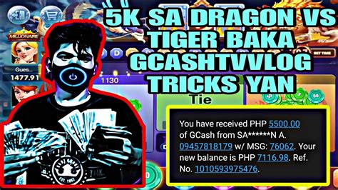 SUPER GAME PATTERN REVEAL SA DRAGON VS TIGER BAKA GCASH TV TRICKS