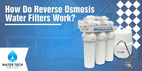 How Do Reverse Osmosis Filters Work Breakdown Of Process