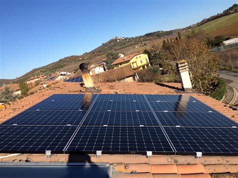 Impianto Fotovoltaico Su Tetto 4 32 KWp A Mugnano PG Global Enertech