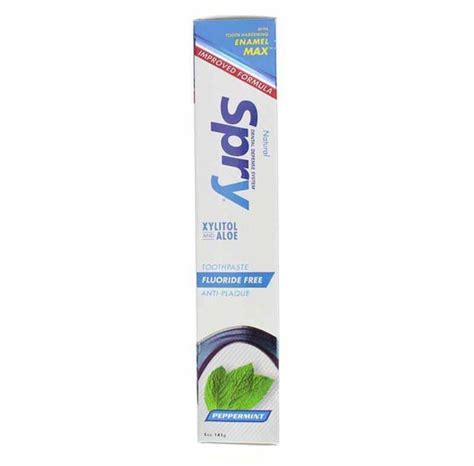 Spry Xylitol Toothpaste Fluoride Free, Xlear