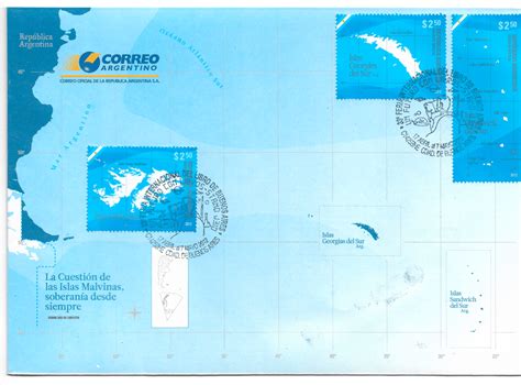 Sobre Islas Malvinas Cuesti N De Soberan A Filatelia Argentina