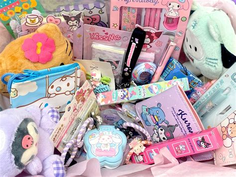 Sanrio Mystery Box Sanrio Surprise Box Kawaii Mystery Box Sanrio