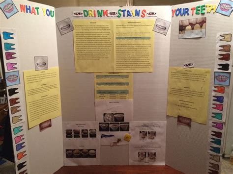 Teeth Stains Cleaning Comparison Science Project