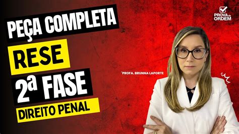 Recurso Em Sentido Estrito Rese Fase Direito Penal Brunna