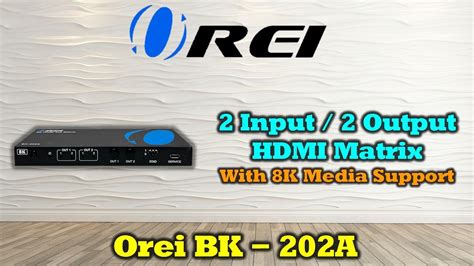 K K Hdmi Hz Matrix Switch X By Orei Switcher With Audio