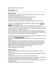 Market Management Final Review Guide Chp Docx Lomoarcpsd