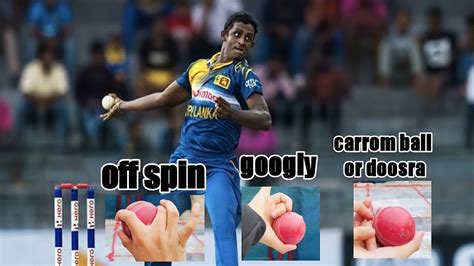 Ajantha Mendis Bowling Tips All Variation Off Spin Carram Ball Googly