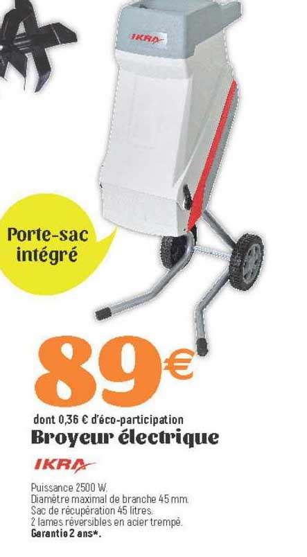 Promo Broyeur électrique Ikra chez E Leclerc iCatalogue fr